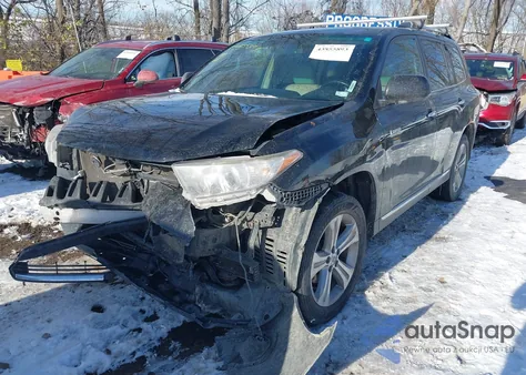 2012 Toyota Highlander Limited V6 from USA, damaged, VIN 5TDDK3EHXCS121132